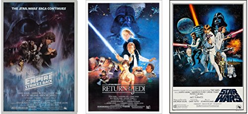 Star Wars Original Trilogy Classics Posters, 3 Full Size Posters, size each 24x36