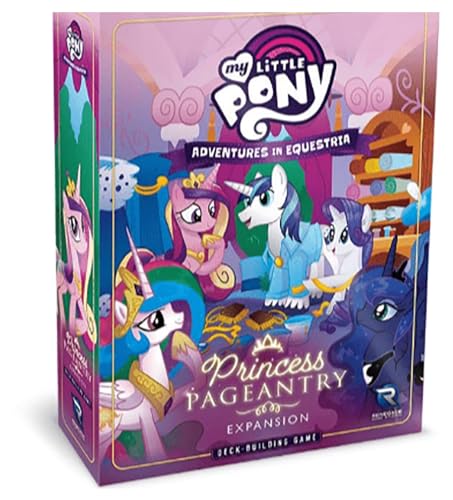 Renegade Game Studios My Little Pony: Adventures in Equestria Deck-Building Game - Princess Pageantry Expansion - Ages 14+, 1-4 Players, 45-90 Min