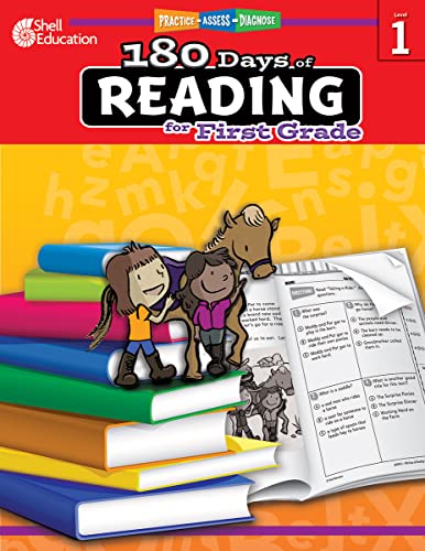180 Days of Reading: Grade 1 - Daily Reading Workbook for Classroom and Home, Sight Word Comprehension and Phonics Practice, School Level Activities Created by Teachers to Master Challenging Concepts