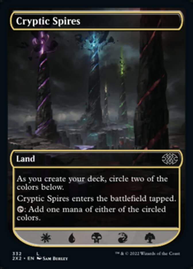 Magic: the Gathering - Cryptic Spires (332) - Double Masters 2022