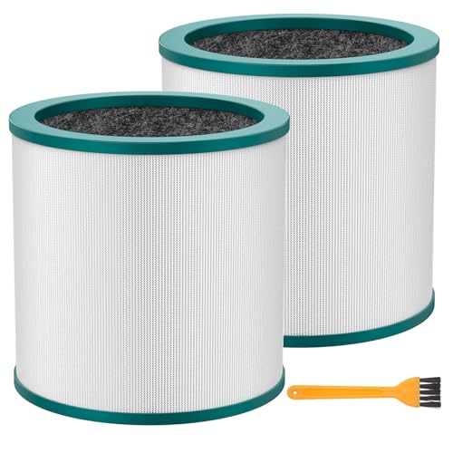 Colorfullife Replacement Air Purifier Filter for Dyson Tower Purifier Pure Cool Link TP01, TP02, TP03, BP01, Compare to Part 968126-03，2 Pack