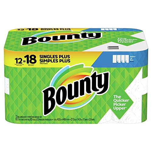 Bounty Select-A-Size Paper Towel, 83 Count (Pack of 12), White 996