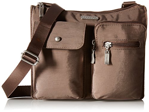 Baggallini Everything Crossbody Travel Bag, Portobello, One Size