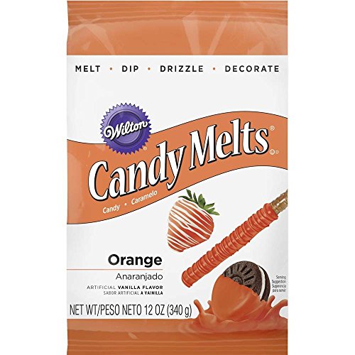 Wilton Orange Candy Melts Candy, 12 oz.