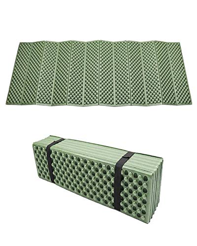 BKS Foam Egg Crate Sleeping Folding Pad,Backpacking Camping Mat …