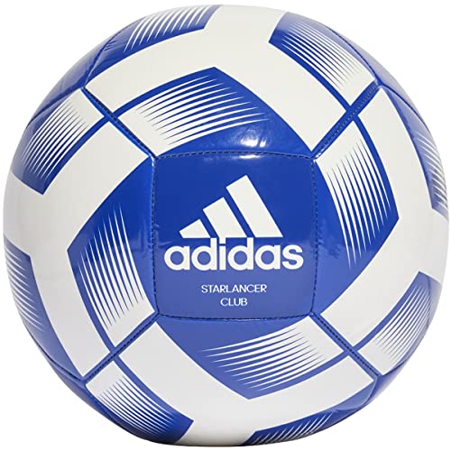 adidas Unisex-Adult Starlancer Club Ball, Team Royal Blue/White, 4