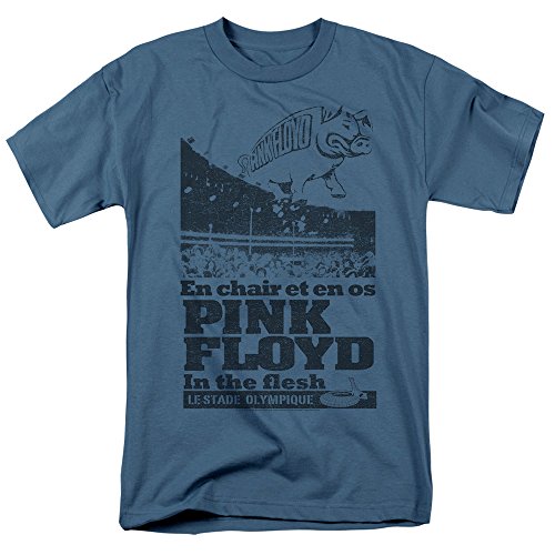 Pink Floyd in The Flesh Live Rock Band T Shirt & Stickers (Medium)