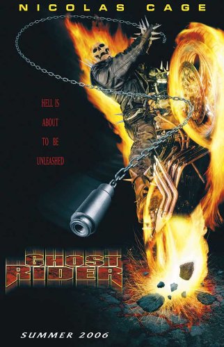 Pop Culture Graphics Ghost Rider Poster Movie D 27x40 Nicolas Cage Eva Mendes Raquel Alessi