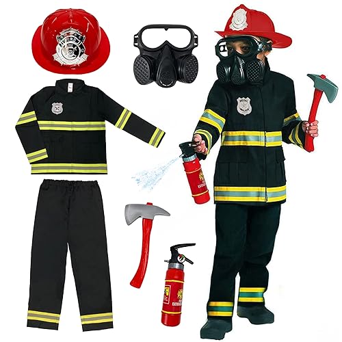 Morph Firefighter Costume for Kids, Fireman Costume for Kids, Fire Fighter Costume for Kids, Halloween Costumes for Kids, Fireman Hat, Toddler Fireman Costume, Toddler Firefighter Costume Small