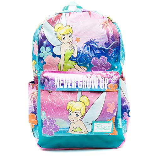 Wondapop Disney Peter Pan Tinkerbell 17' Full Size Nylon Backpack