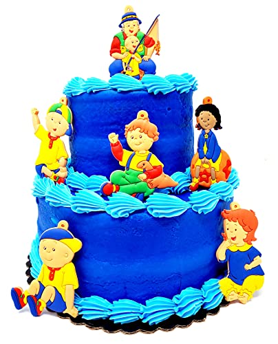 Birthday Cake Topper Set Featuring Rosy, Clementine and Family (Unique Design)