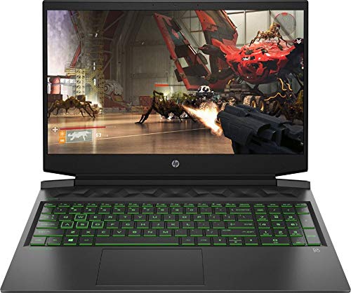 HP 2020 Pavilion 16.1' FHD 144Hz Gaming Laptop Computer, Intel Core i5-10300H, 32GB RAM, 1TB HDD+1TB SSD, Backlit Keyboard, B&O Audio, HD Webcam, GeForce GTX 1660 Ti, Win 10, Black, 32GB USB Card