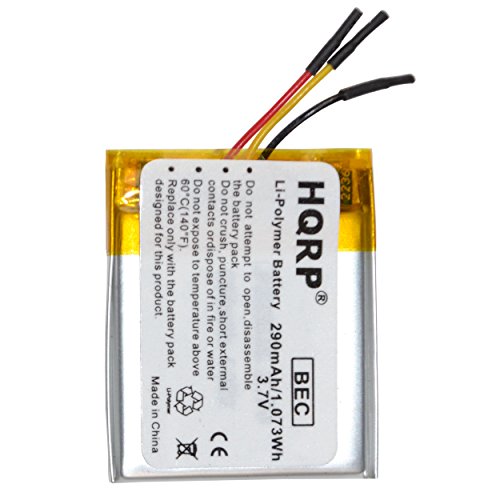 HQRP Battery Compatible with Sandisk Sansa Clip Zip 4gb 8gb MP3 Player Replacement 303038P