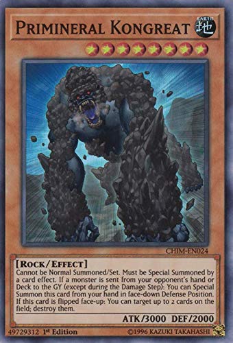 Yu-Gi-Oh! - Primineral Kongreat - CHIM-EN024 - Super Rare - 1st Edition - Chaos Impact