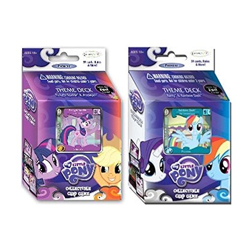 Twilight Sparkle & Rainbow Dash MLP Theme Deck Bundle