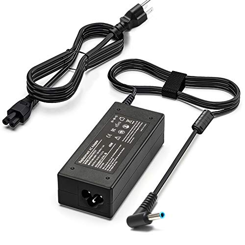 45W Charger for HP Laptop Model 14 - Fit for HP 14 14m 14s 14-dk 14-dq 14-df 14-ds 14-dh 14-ak 14-ac 14-ba 14-fq 14-dy 14-ax 14-ck 14-bs 14-dw 14-ce 14-cf 14-an, 14-dq0002dx 14-ak041dx Supply Cord