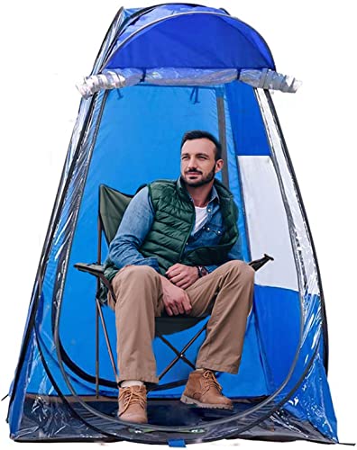 Sports Tent Weather Proof Pod, Sports Tent Pod Outdoor Lightweight Portable Instant Pop Up Shelter for Cold Weather, 1 Person, Fishing