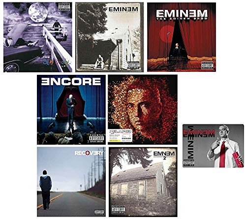 Eminem: Classic Albums CD Collection (Slim Shady / Marshall Mathers 1 and 2 / Eminem Show / Encore / Relapse / Recovery) + Art Card