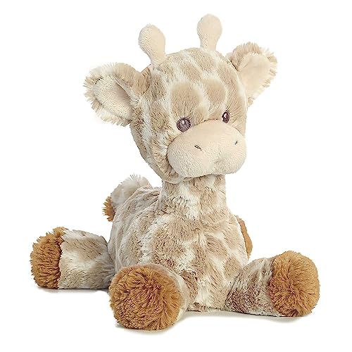 Ebba Snuggly Loppy Giraffe Loppy Baby Stuffed Animal - Comforting Companion - Imaginative Play - Brown 11 Inches