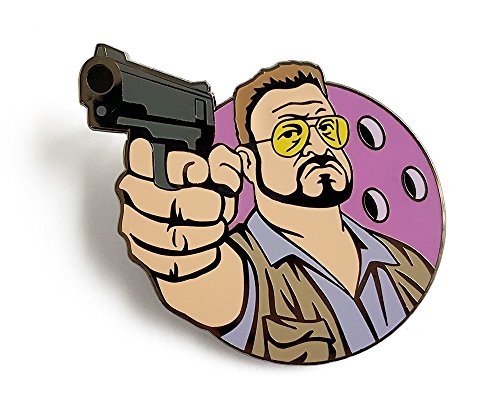 Pinsanity Angry Walter Enamel Lapel Pin