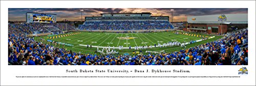 South Dakota State Football - 1st Game at Dykhouse Stadium - Blakeway Panoramas Unframed College Sports Posters
