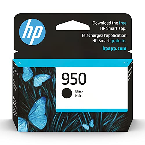 HP 950 Black Ink Cartridge | Works with HP OfficeJet 8600, HP OfficeJet Pro 251dw, 276dw, 8100, 8610, 8620, 8630 Series | Eligible for Instant Ink | CN049AN