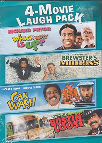 Richard Pryor 4-Movie Laugh Pack: Which Way is Up? / Brewster's Millions / Car Wash / Bustin' Loose