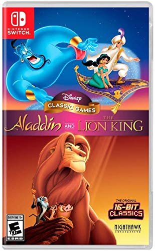 Nighthawk Interactive Disney Classic Games: Aladdin and The Lion King - Nintendo Switch