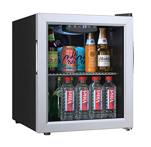 EdgeStar BWC71SS 18 Inch Wide 52 Can Capacity Extreme Cool Beverage Center