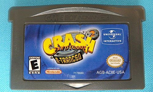Crash Bandicoot 2 N-tranced Rare Gameboy Advance GBA Ds Sp DSL NDS