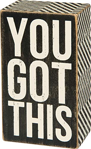 Primitives by Kathy Mini Box Sign, 3' x 5', You Got This (14160317)