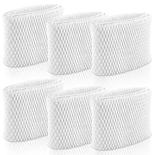 WF2 Humidifier Filter Replacement for Vicks V3500 V3100 V3900 V3700 VEV320,Kaz 3020 & Re-Lion WA-8D Cool Mist Humidifiers,Pack of 6 by TOMOON