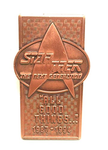 Star Trek TNG 'All Good Things' Bronze Commemorative PIN
