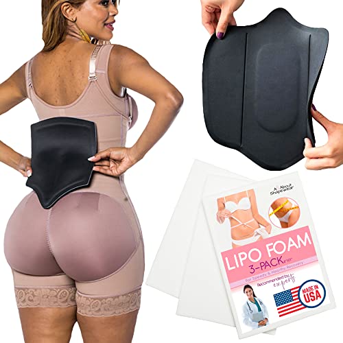 All About Shapewear Ab Board Post Surgery Liposuction Helps Prevent Fluid Retention and Inflamation (Butterfly Ab board + 3 Lipo Foams + BBL board)