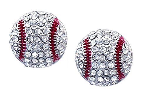 Baseball Earrings Stud Posts Kenz Laurenz