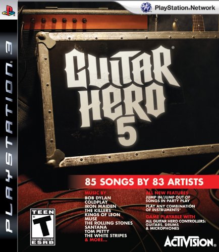 Guitar Hero 5 Stand Alone Software - Playstation 3 (Game only)