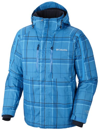 Columbia Sportswear Men's Alpine Stunner Jacket, Dark Compass Plaid, XX-Large