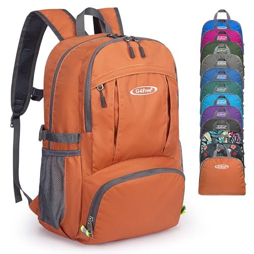 G4Free 40L Lightweight Packable Hiking Backpack, Waterproof Travel Daypack