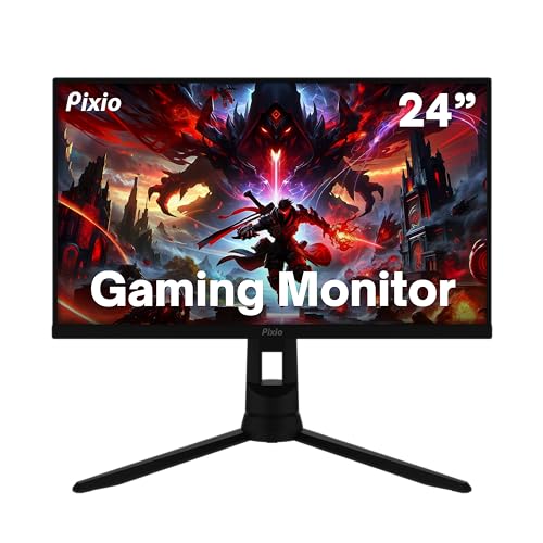 Pixio PX248 PRO 24' 165Hz FHD 1080p 1ms GTG Fast Nano IPS Gaming Monitor with Adaptive Sync