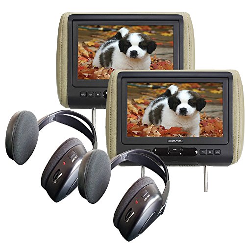 Audiovox Movies2Go - Two AVXMTGHR9HD 9' Headrest Monitor Systems w/Built in DVD Players