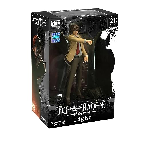 ABYSTYLE Studio Death Note Light SFC Collectible PVC Figure Statue Anime Manga Figurine Home Room Office Décor Gift