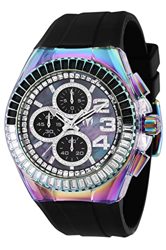 TechnoMarine Men's Cruise Glitz TM121035 Quartz Watch, Iridescent (Iridescent)