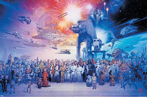 Trends International Star Wars Galaxy Wall Poster 22.375' x 34'