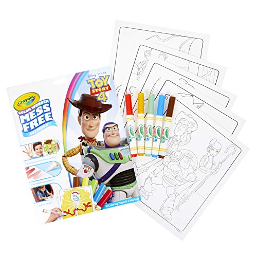 Crayola Toy Story Coloring Pages, Color Wonder Mess Free, Gift for Kids, Age 3, 4, 5, 6
