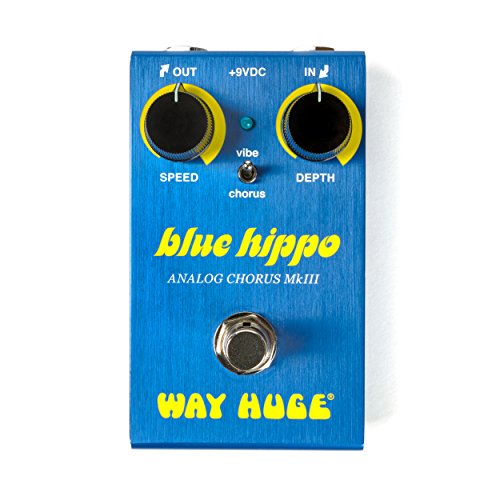 Way Huge Smalls Blue Hippo Analog Chorus Guitar Effects Pedal