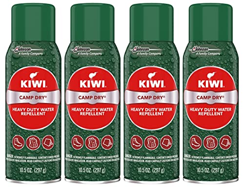 KIWI Camp Dry Heavy Duty Water Repellent, 4-10.5 oz cans