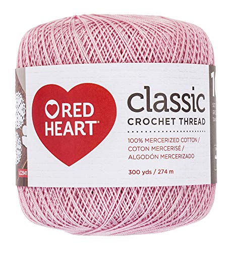 Coats Crochet Classic Crochet Thread, 10, Orchid Pink, 1050 Foot