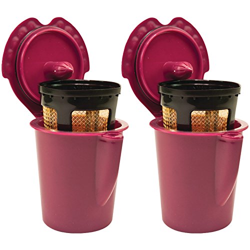 Solofill Gold Plated Refillable Cup, 2-Pack