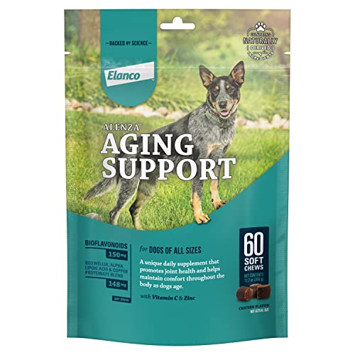 Elanco Alenza Soft Chews Aging Support for Dogs, 60 Count