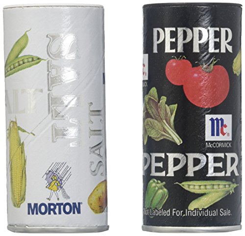 Morton Salt & Pepper Shakers